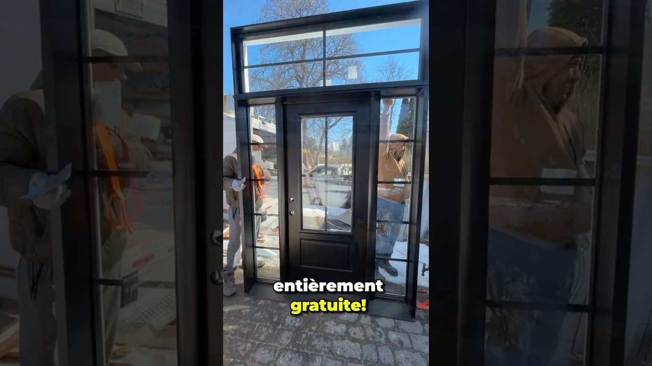 Pub promo portes et fenêtres | Porte gratuite + 2 500 $ d’économies | Pur Construction
